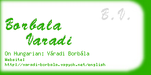 borbala varadi business card